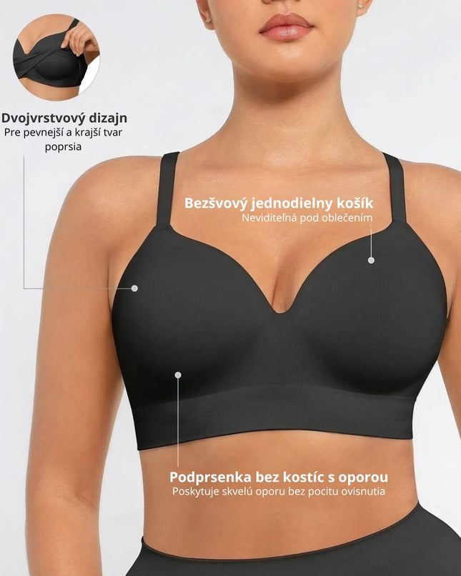 Novelia™ Lift & Shape Bezšvová Komfortná Podprsenka