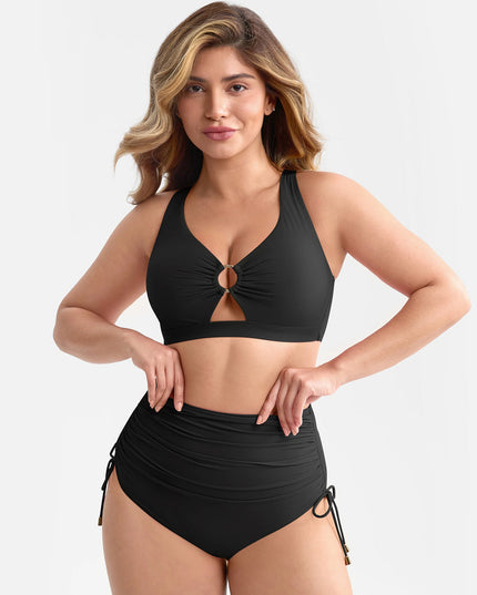 Novelia™ Swim Sculpt dvojdielne plavky s ring detailom