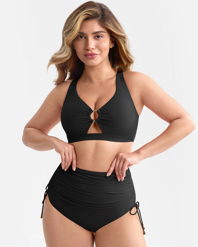 Novelia™ Swim Sculpt dvojdielne plavky s ring detailom