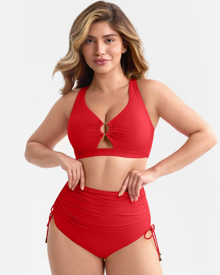 Novelia™ Swim Sculpt dvojdielne plavky s ring detailom