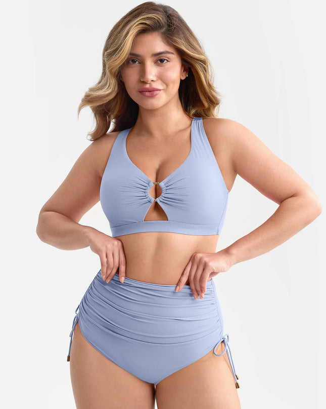 Novelia™ Swim Sculpt dvojdielne plavky s ring detailom
