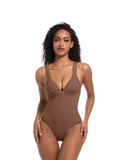 Novelia™ Bezšvové Tvarujúce Body so Zipsom