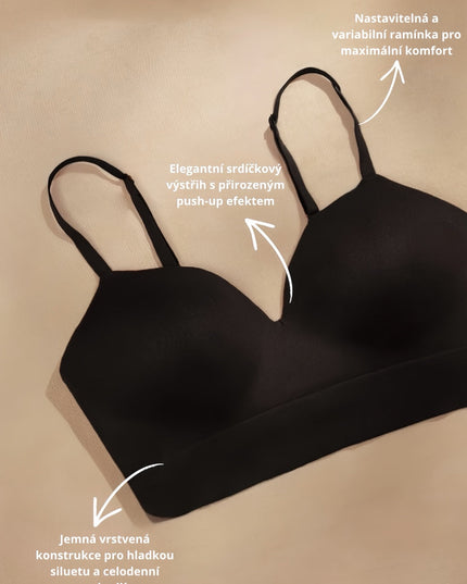 Novelia™ Everyday – Lift & Shape komfortná podprsenka bez kostíc