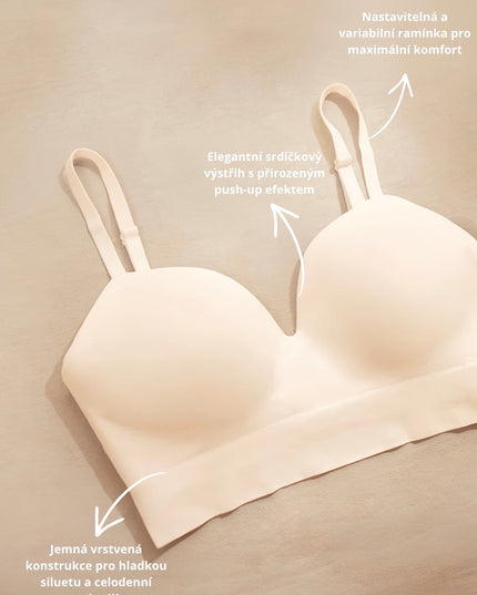 Novelia™ Everyday – Lift & Shape komfortná podprsenka bez kostíc
