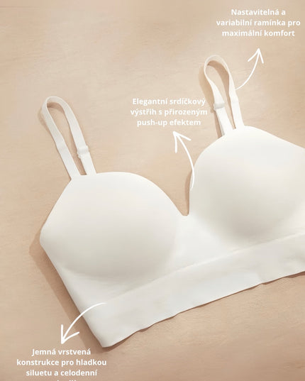 Novelia™ Everyday – Lift & Shape komfortná podprsenka bez kostíc