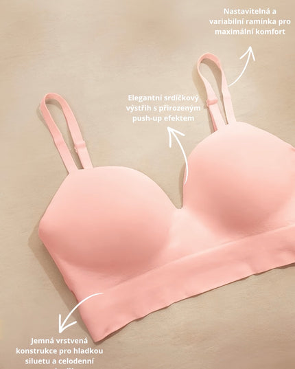 Novelia™ Everyday – Lift & Shape komfortná podprsenka bez kostíc