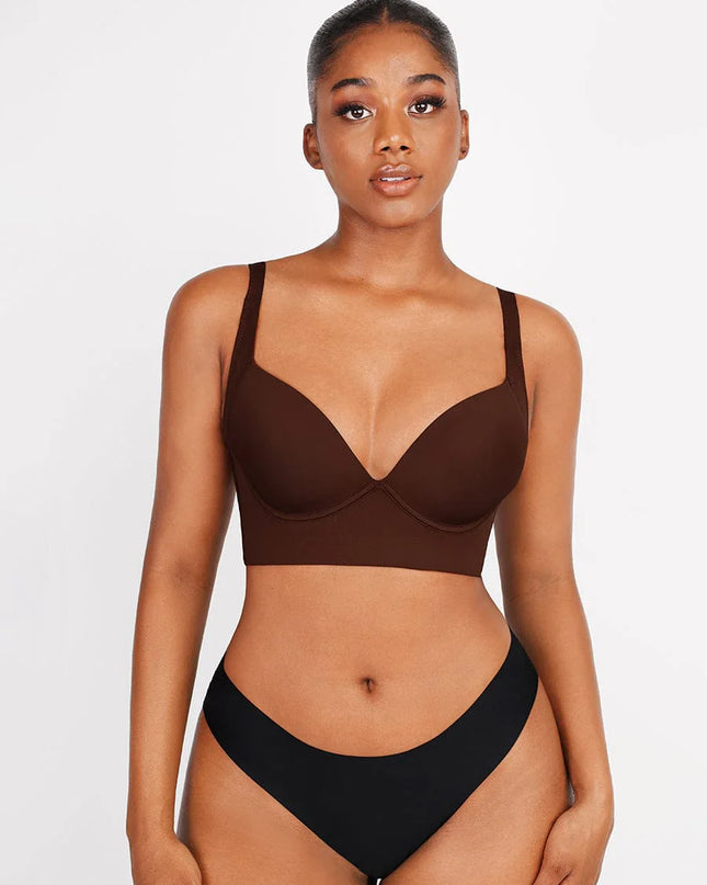 Novelia™ Push-Up – vyhladzujúca push-up podprsenka s kosticami