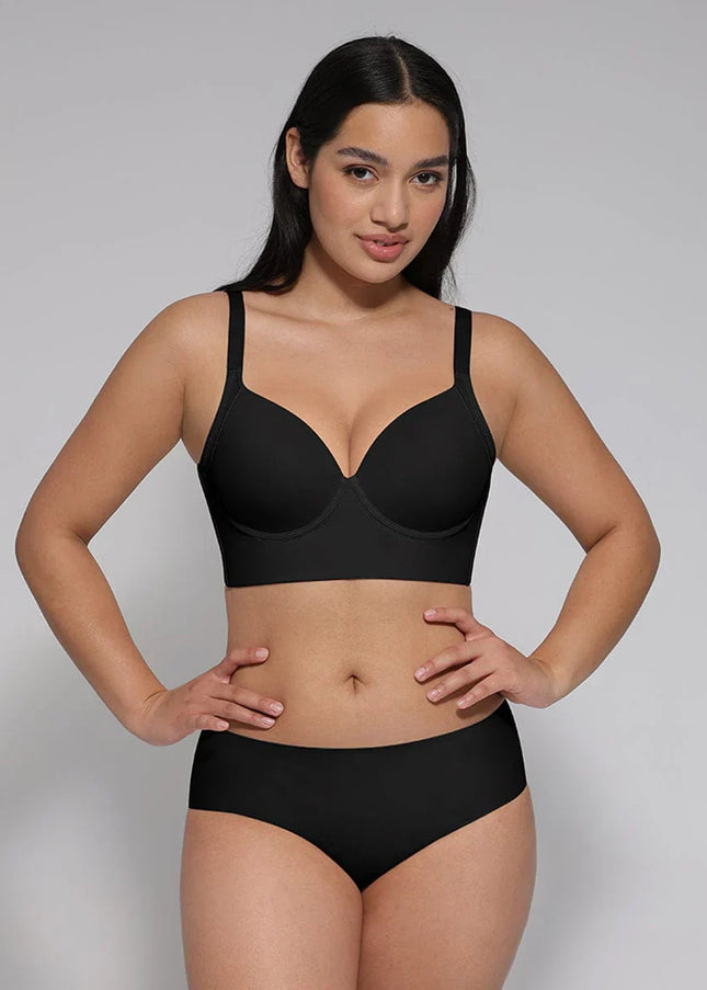 Novelia™ Push-Up – vyhladzujúca push-up podprsenka s kosticami