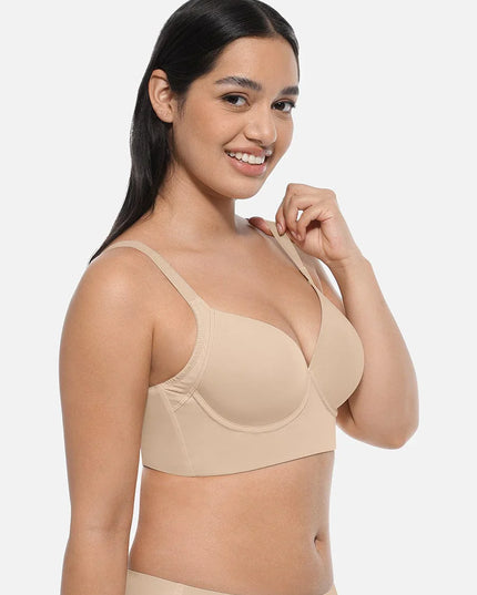 Novelia™ Push-Up – vyhladzujúca push-up podprsenka s kosticami