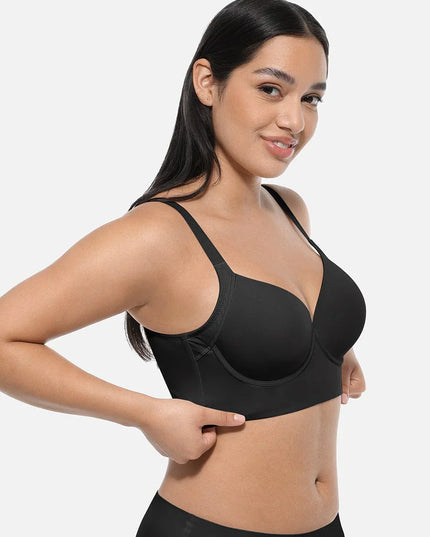 Novelia™ Push-Up – vyhladzujúca push-up podprsenka s kosticami