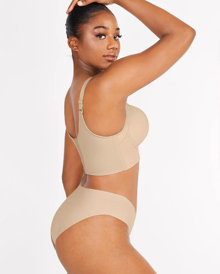 Novelia™ Push-Up – vyhladzujúca push-up podprsenka s kosticami