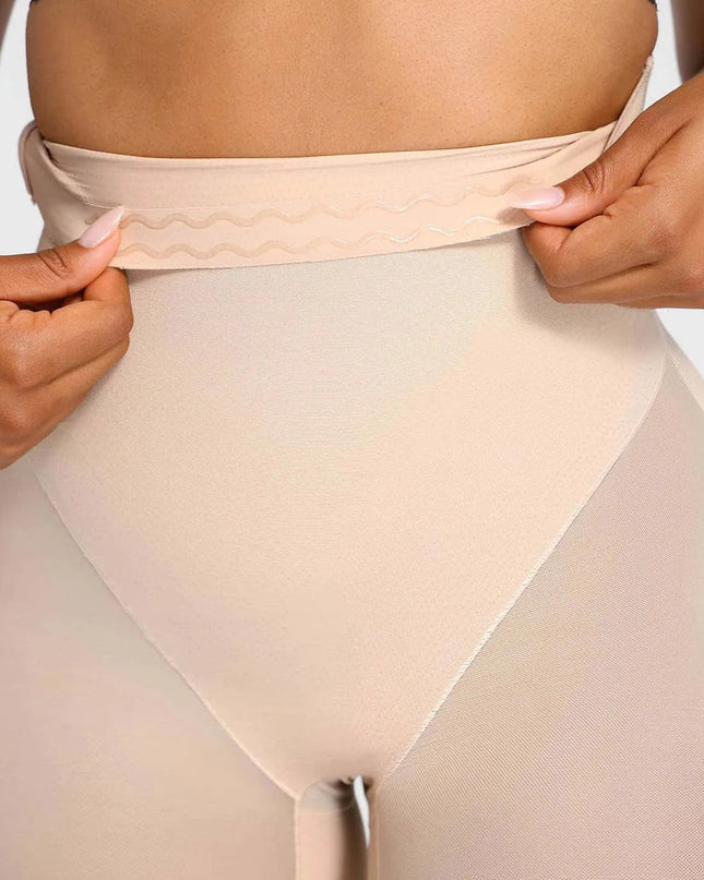 Novelia™ Vysokopásové Zoštíhľujúce Šortky – MeshSmooth