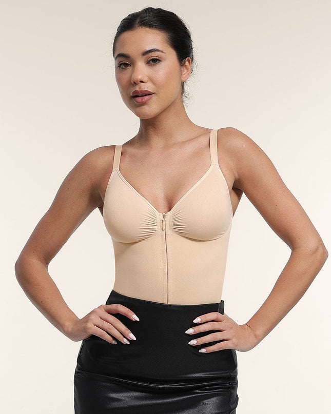 Novelia™ Sculpt – tvarujúce body so zipsom a tanga strihom