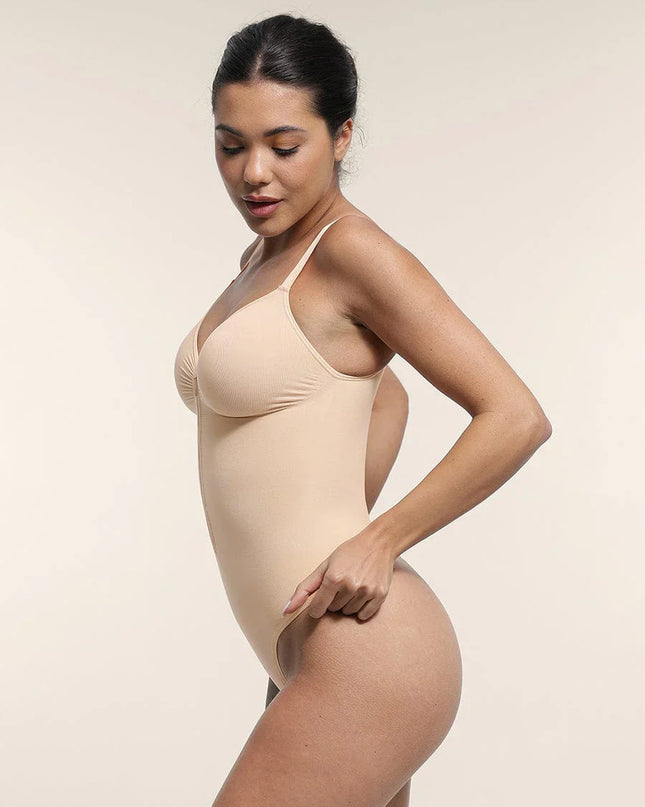 Novelia™ Sculpt – tvarujúce body so zipsom a tanga strihom