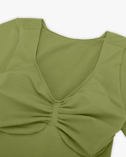 Novelia™ Sculpt – tvarujúce body s krátkym rukávom a tanga strihom