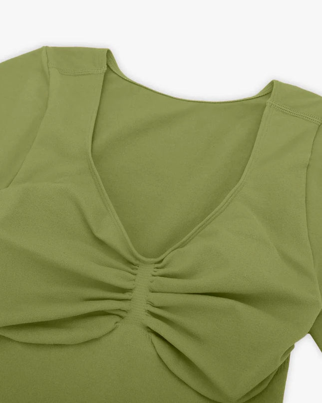 Novelia™ Sculpt – tvarujúce body s krátkym rukávom a tanga strihom
