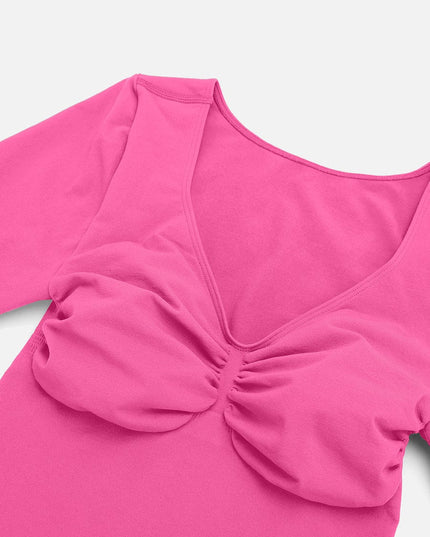 Novelia™ Sculpt – tvarujúce body s dlhým rukávom a tanga strihom