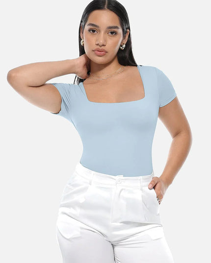 Novelia™ Sculpt – tvarujúce body so štvorcovým výstrihom a tanga strihom