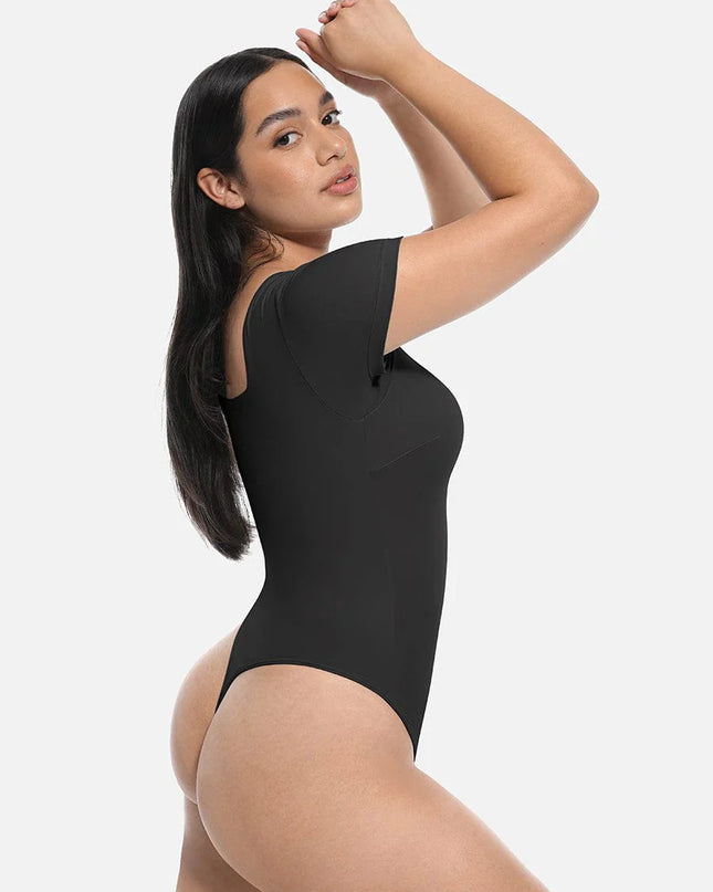 Novelia™ Sculpt – tvarujúce body so štvorcovým výstrihom a tanga strihom