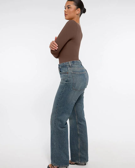Novelia™ Sculpt – tvarujúce body s dlhým rukávom a tanga strihom