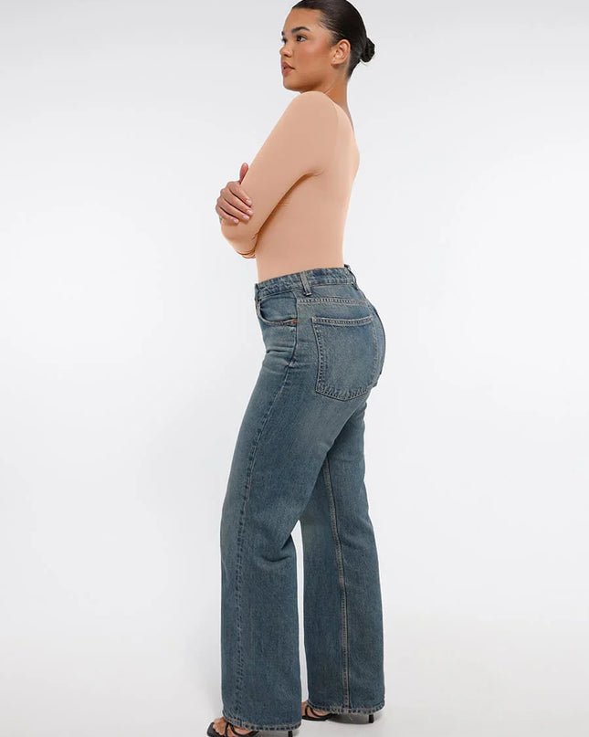 Novelia™ Sculpt – tvarujúce body s dlhým rukávom a tanga strihom