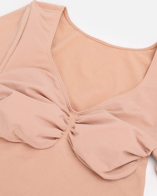 Novelia™ Sculpt – tvarujúce body s dlhým rukávom a tanga strihom